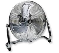 Soler & Palau TURBO-405 N - Ventilador (Ventilador con aspas para el hogar, Cromo, Piso, Mesa, 3840 m³/h, 55 dB, 1,5 m)