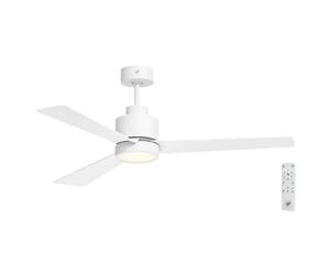 Soler & Palu HTD-130 DC Ventilador de Techo con Luz y Mando 40W Blanco