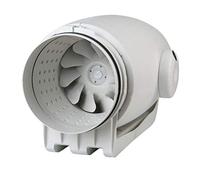 Soler y Palau Ventilador de tubo TD-500/150-160 Silent 3V (220-240V 50/60), extremadamente silencioso, de plástico, 48 x 27 x 22 centímetros, color blanco (Referencia: 5211366400)