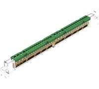 Solera 128PE - Regleta de conexión neutro de 21x6mm²+ 6x16mm²