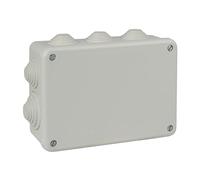 Solera 153×110×55mm IP55 Caja Derivación Externa Estanca IK08 con conos • 616 • Gris • 1 unidad