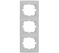 SOLERA 42948 Marco Vertical para 3 Element Blanco 81X225X10MM S.Europa, Neutro