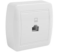 SOLERA 42991 Toma DE TELEFONO RJ45 Cat 5E 74X72X28MM.S. Mural, 50 W, Neutro
