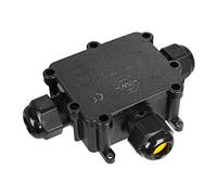 Caja estanca BLACK IP68 70x57x30mm 4 polos SOLERA BK-3PT