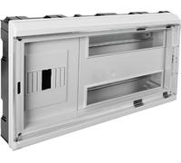 Solera 5203CBT - Conjunto caja,tapa,marco blanco y pta transp.Para caja de ICP de 1 a 4 elementos y hasta 63A.