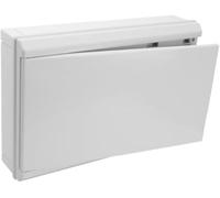 Solera 5216CB - Conjunto caja, tapa, marco y pta blanco caja de distrib.De 410x270x68.Hasta 38 elem.Superficie.