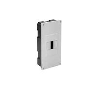 Solera 5218 - Tapa para caja de ICP de 1 a 4 elementos y hasta 63A. De 125x270x68. Color tapa gris. Empotrar.
