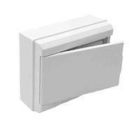 SOLERA 61054 Caja con Tapa para Distribución 1 A 4 Icp + 8 Elementos, Blanco