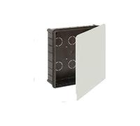 Solera 623 - Caja empalme y derivación.Instalación empotrada.Tapa garra metálica. De 150x150x50.12 entradas para tubo Ø 32.
