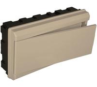Solera 680CM - Conjunto de caja, tapa,marco y puerta marfil.Para caja ICP y distribuciónDe 348x188x55.Empotrar.