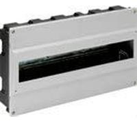 Solera 685 - Caja de distribución. De 348x188x55. Hasta 18 elementos. Color marfil. Empotrar.