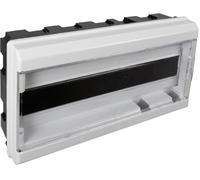 Solera 685CBT - Conjunto caja, tapa, marco blanco con pta transparente para caja de distribución.De 348x188x55.