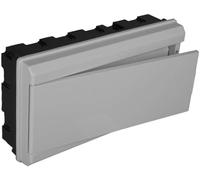 Solera 685CG - Conjunto caja, tapa, marco y pta gris para caja de distribución.348x188x55.18 elem.Empotrar.