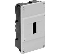 Solera 695B - Tapa para caja ICP de 1 a 4 elementos y hasta 40A. 115x188x55. Color blanca. Empotrar.