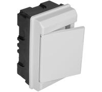 Solera 695CB - Conjunto de caja, tapa marco y puerta. De 115x188x55. Color blanco. Superficie.