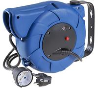 SOLERA 71251A - Enrollacables automático de 16 m, con 1 base, color azul