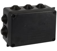 Solera 716N - Caja estanca con conos. IP55,IK 07. De 152x110x65.8 conos para tubos Ø máximo 25 (25M).Negro.