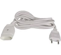 SOLERA 8672/1 - Prolongador/Cable alargador de 2m, Color Blanco