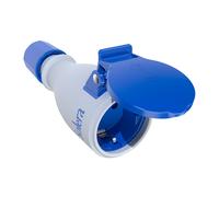 Solera base de enchufe 707tkb 16 a 250 v con tapa bipolar