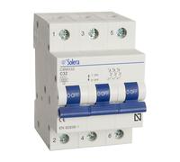 Solera® CBM332 Interruptor Magnetotérmico, C32, 3P, 3M, 6 kA, 32 A • 1 unidad