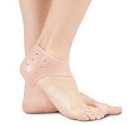 SOLES Talonera de gel (Una pieza) - Reduce el dolor en pie y en el talón - ayuda a mantener la piel seca, hidratada y libre de ásperas y molestas escamaduras - Un tamaño universal