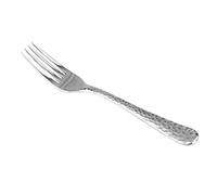 Solex Lena - Juego de 6 tenedores de mesa (aspecto martillado)