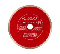 SOLGA DIAMANT Disco de corte de 200 mm para azulejos y piedra, disco de corte de diamante de alta calidad para gres porcelánico, cerámica, porcelana, granito, compatible con amoladoras angulares,