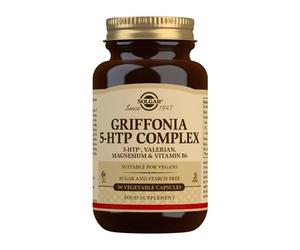 Solgar 5-HTP - Bienestar Emocional y Sueño - 90 Cápsulas