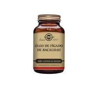 Solgar Aceite de Hígado de Bacalao – 100 cápsulas blandas (Vitamina A y D)