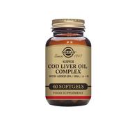 Solgar Aceite Hígado Bacalao Super - Vitaminas A y D con Omega-3 - 60 Cápsulas