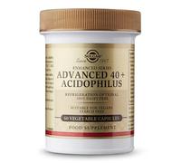 Solgar - Suplemento Advanced 40+ Acidophilus - Cepas LA-5, BB-12, L.CASEI 431 - 120 cápsulas