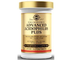 Solgar Advanced Acidophilus Plus 60 Cápsulas Vegetales