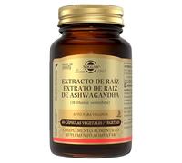 Solgar Cápsulas Extracto de Raíz de Ashwagandha – Relajación física y mental – 60 cápsulas vegetales