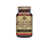 Solgar BCAA Plus - Recuperación Muscular Deportiva - 50 Cápsulas
