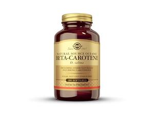 Solgar Beta-Caroteno Oceánico Natural | 180 Cápsulas | Ayuda al mantenimiento de la piel y la salud ocular · Se convierte en vitamina A