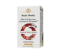 Solgar Brain Works - Curcumina Full Spectrum E Bacopa 60 Cápsulas