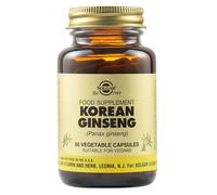 Solgar Cápsulas Vegetales De Ginseng Coreano 50 Uds Vegano Sin Gluten