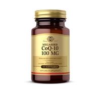 Solgar Coenzima Q-10 | Apoyo para Corazón | 30 Cápsulas Blandas | Cápsula Blanda Alta Absorción · Aceite de Salvado de Arroz · Sin Gluten