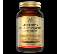 Solgar Colágeno Vegetariano Ovoderm | 60 Cápsulas Vegetales | Piel Firme y Elástica con Vitamina C Ester-C, Coenzima Q10 y Silicio | Apto para Vegetarianos, Sin Gluten