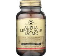 Solgar Complemento alimenticio Ácido alfa-lipoico 120 mg – 60 cápsulas vegetales, vegano, sin gluten