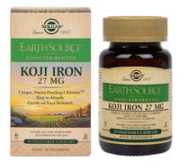 Solgar® Earth Source Alimento Fermentado Koji Hierro 30 Cápsulas Rrp £16