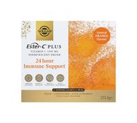 Solgar Ester-C Plus Efervescente | Vitamina C 1000 mg | 21 Sobres | Sabor naranja natural · Acción rápida · Apoyo inmunitario 24 horas