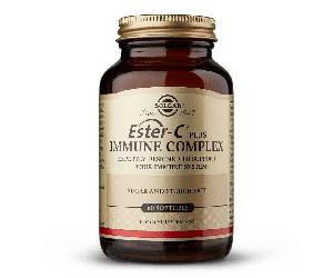 Solgar Ester-C Plus Immune Complex 60 cápsulas blandas - complemento para defensas