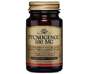 Solgar Extracto de Corteza de Pino Pycnogenol 100 mg 30 Cápsulas