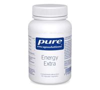 Pure Encapsulations Energy Extra, con Rodiola y Ashwagandha, Ayuda a una Óptima Actividad Mental y Cognitiva| Aporta Energía y Vitalidad, 60 Cápsulas Vegetales