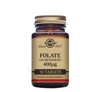 Solgar Folato Metafolin 400mcg Comprimidos x50