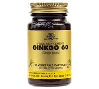 Ginkgo 60 (Ginkgo Biloba) 60 Cápsulas Vegetales Solgar
