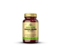 Solgar Extracto de hoja de Ginkgo Biloba - 60 cápsulas vegetales