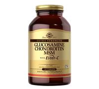 Solgar Glucosamina Condroitina MSM Extra Fuerte con Ester-C - 180 Comprimidos