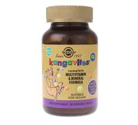 Solgar Kangavites Vitaminas para Niños, Sabor Bayas - 60 Pastillas